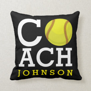 Coussin Nom de coutume d'entraîneur du base-ball