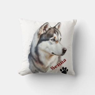Coussin Nom de typographie moderne simple et cool pour ani