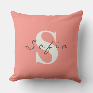 Coussin Nom personnalisé