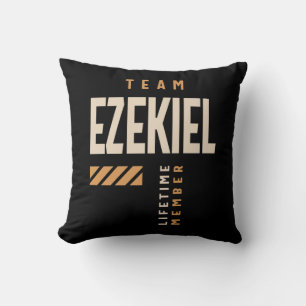 Coussin Nom personnalisé Ezekiel - Drôle Ezekiel