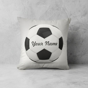 Coussin Nom personnalisé par ballon de football