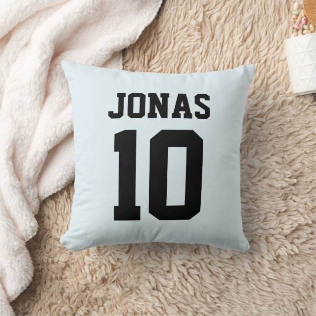 Coussin Nom personnalisé personnalisé numéro d'équipe spor (Couverture)