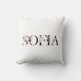 Coussin Nom Sofia.Mon nom est Sofia