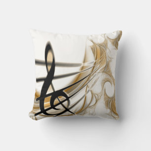 Coussin Note musicale élégante Ceramic Cushion