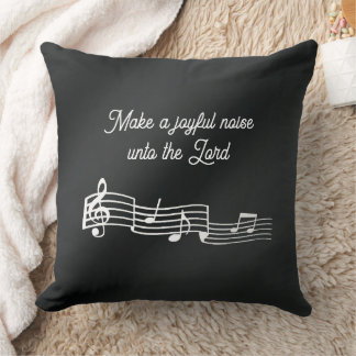 Coussin Notes de musique