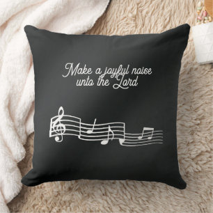 Coussin Notes musicales