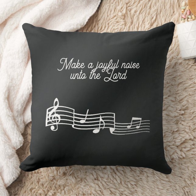 Coussin Notes musicales (Couverture)