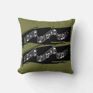 Coussin Notes musicales