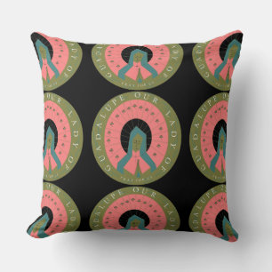 Coussin Notre-Dame De Guadalupe Priez Pour Nous