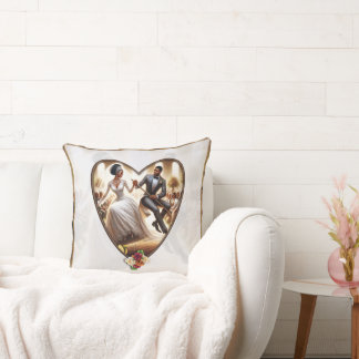 Coussin Notre Mariage Jour Bliss Élégant