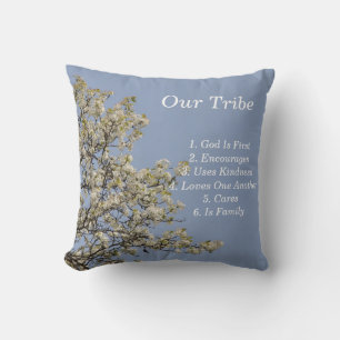 Coussin Notre tribu, Uplifting, KIndness, Encouragement