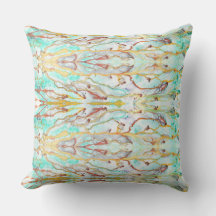 "Nous nageons dans le soleil" -Coussin