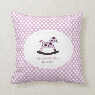 Coussin nouveau-né personnalisé
