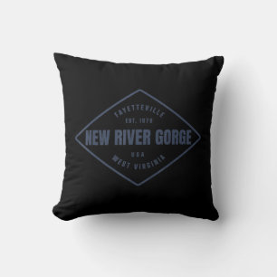 Coussin Nouveau River Gorge Souvenir Rock Escalade