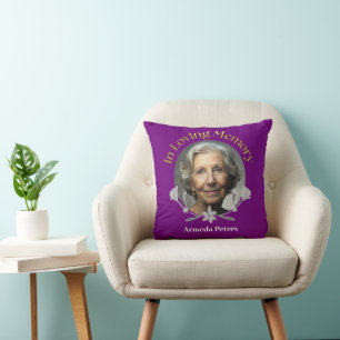 Coussin NOUVEAUTÉ ! Jeter L'Oreiller - En Mémoire De