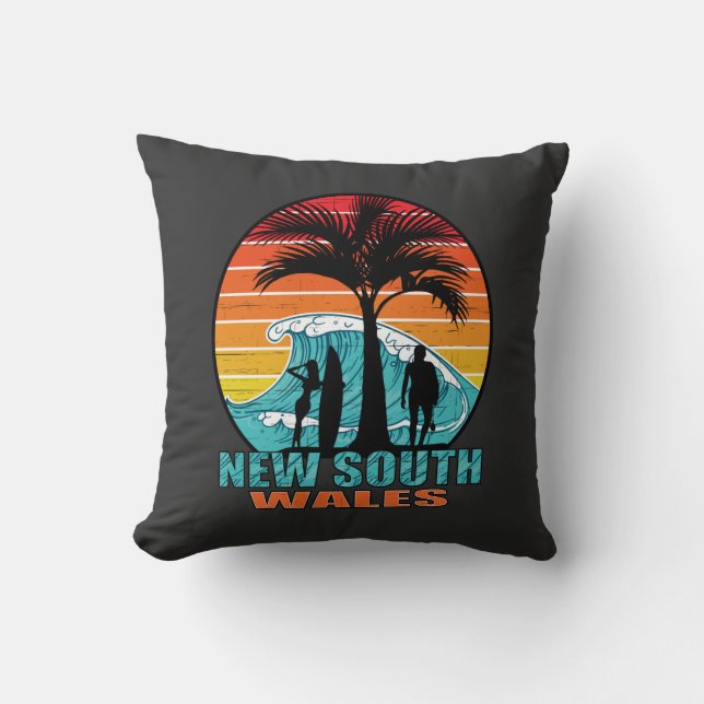 Coussin Nouvelle-Galles du Sud Australie (Recto)