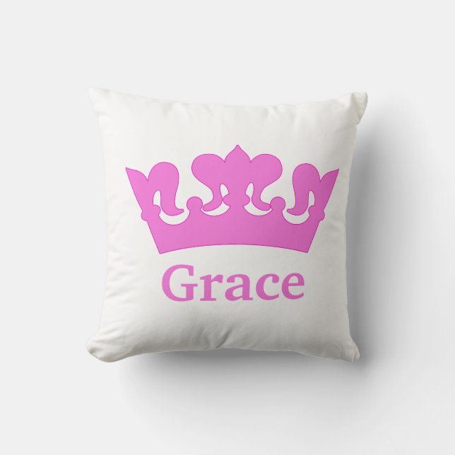 Coussin Nouvelle princesse - un bébé royal ! (Recto)