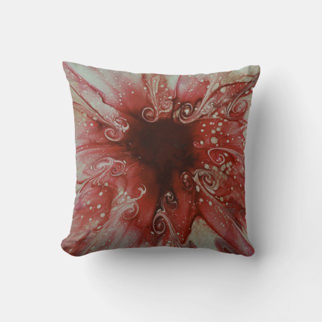 Coussin Noyau de pêche (Recto)