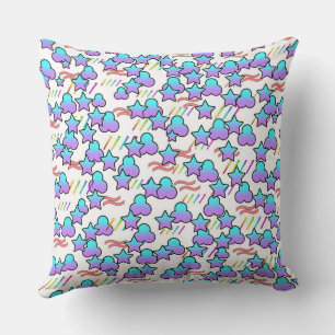 Coussin Nuages et Étoiles Décoration Maison Embellie 