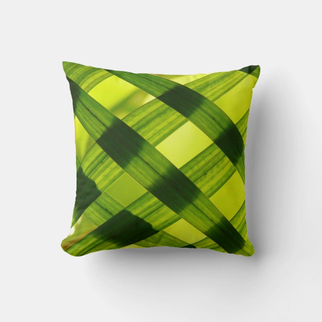 Coussin Nuances de vert (Recto)