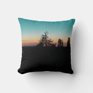Coussin Nuit d'été dans le Nord-Ouest Pacifique