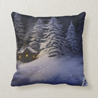 Coussin Nuit d'hiver