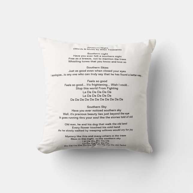 Coussin Nuit du sud (Recto)