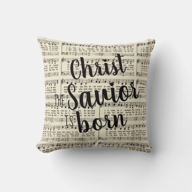 Coussin Nuit silencieuse (Recto)
