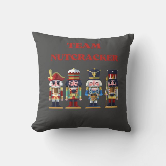 Coussin Nutcracker d'équipe   (Recto)