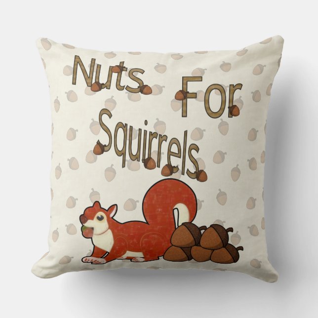 Coussin Nuts4écureuils (Recto)