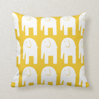 Coussin Objets superflus sur le jaune
