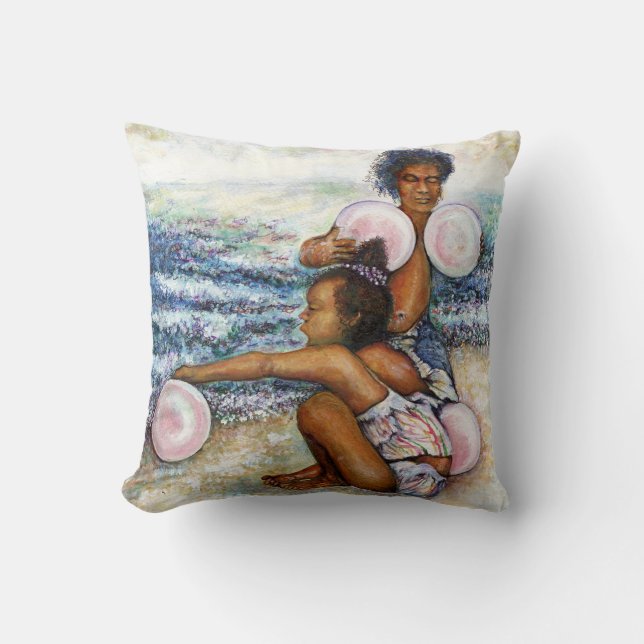 Coussin Obsédés par la conquête de l'impossible (Recto)