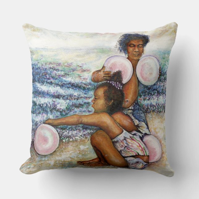 Coussin Obsédés par la conquête de l'impossible (Recto)