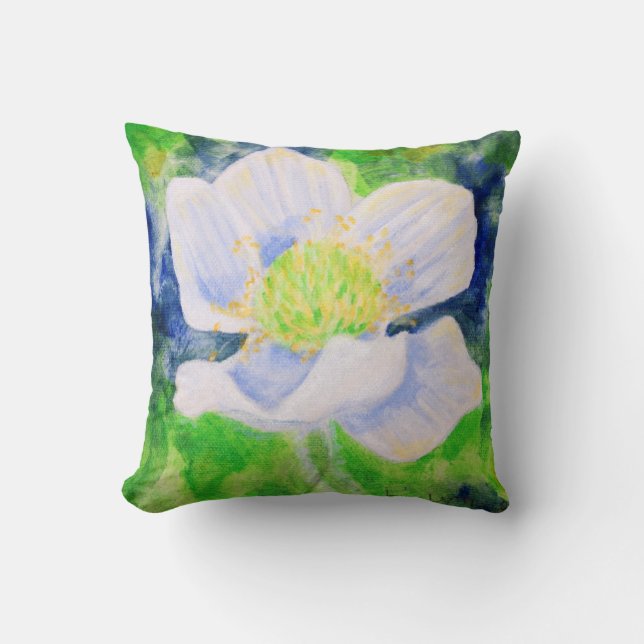 Coussin occidental de jet d'anémone (Recto)