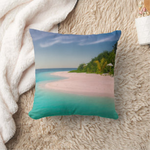 Coussin Océan aigue-marine Plage tropicale Scénique