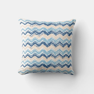 Coussin Ocean Waves Chevron