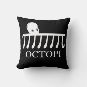Coussin Octopi - Funny Pi Octopus Math