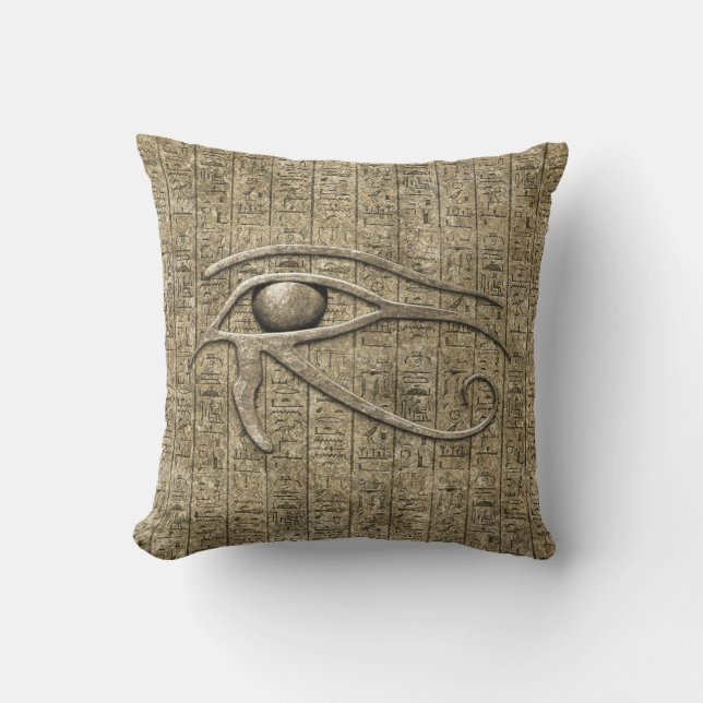 Coussin Oeil de Ra (Recto)