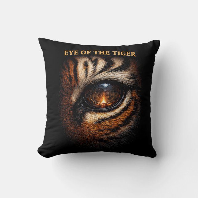Coussin Œil du Tigre (Recto)