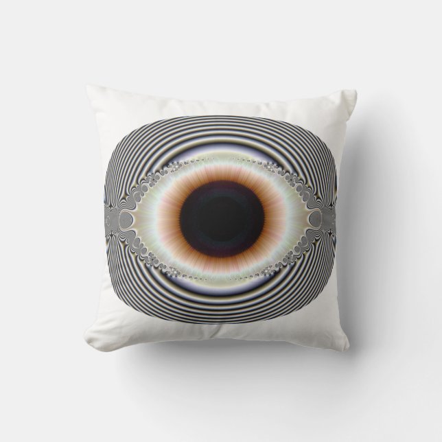 Coussin oeil en cercles (Recto)