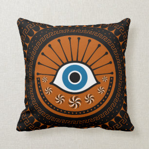 Coussin oeil mystérieux