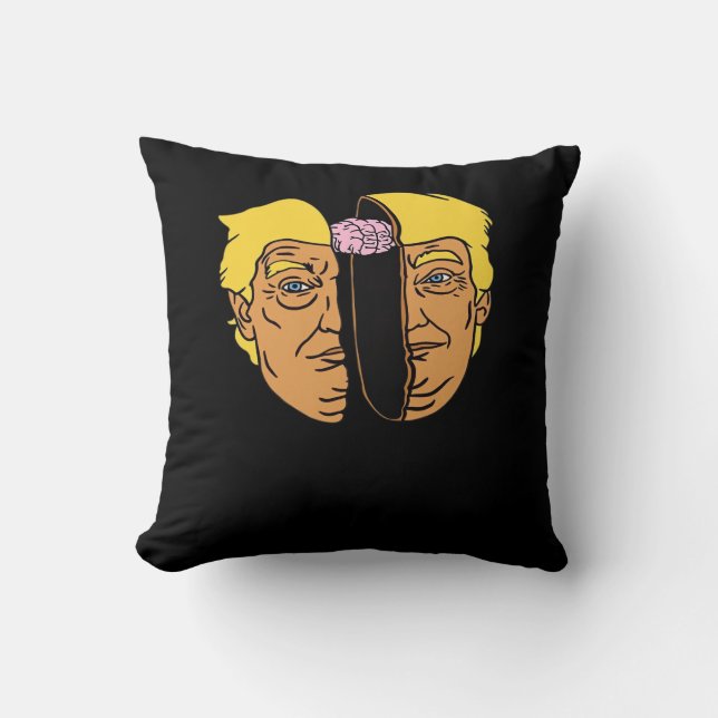 Coussin Oeuvre de Donald Brain Trumpkin (Recto)