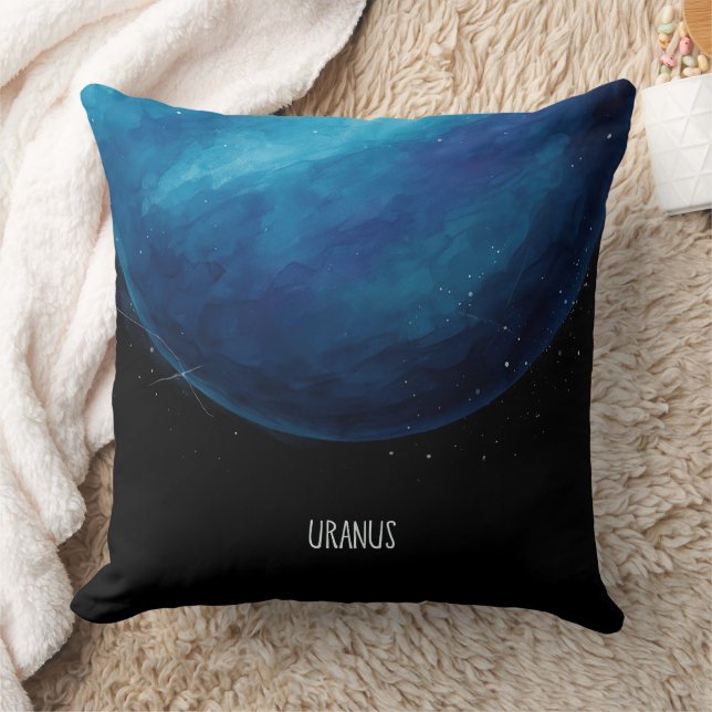 Coussin Oeuvre de la planète Uranus - Illustration de l'es (Couverture)