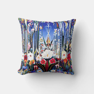 Coussin Oeuvres d'art Joseph Stella - Fleurs, Italie