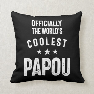 Coussin Officiellement le Papou le plus froid du monde   C