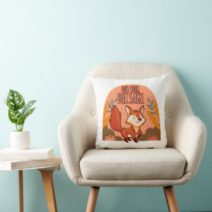 Coussin Oh Pour L'amour Du Renard Mignon Et Drôle