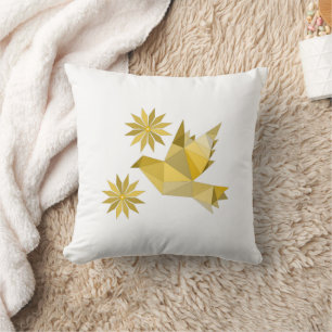 COUSSIN OISEAU ART JETER PILLOTE