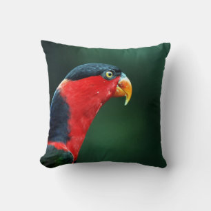 Coussin Oiseau coloré Jetant l'oreiller