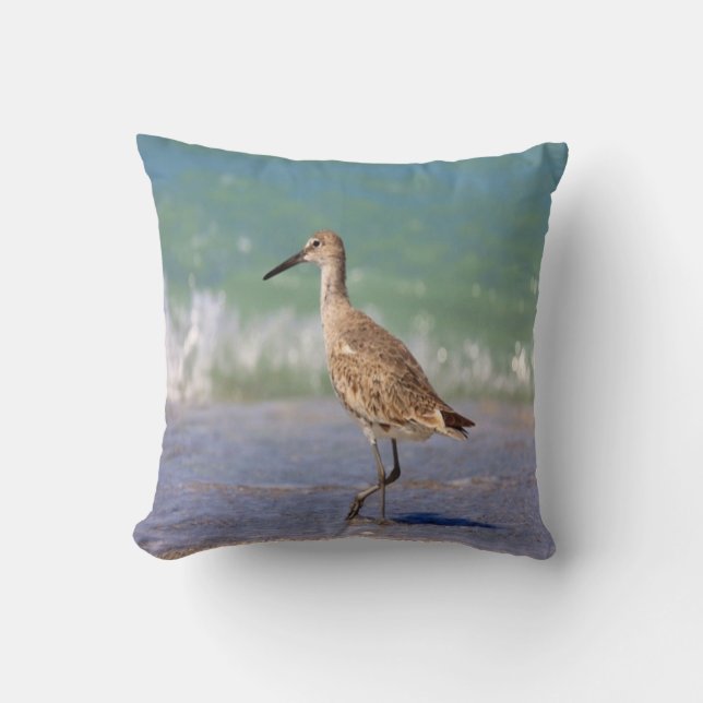 Coussin oiseau de la photo #18-shore d'oiseau (Recto)