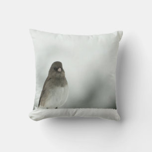 Coussin Oiseau d'hiver